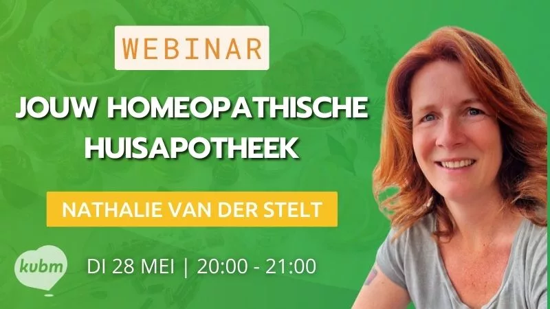 webinar NATHALIE VAN DER STELT - homeopathie